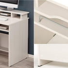 ラック付きデスク 80×60×82.5cm ブラウン