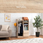 ランドセルラック ハンガータイプ 68.5×41.5×107cm ナチュラル