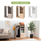 ランドセルラック ハンガータイプ 68.5×41.5×107cm ナチュラル