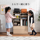 ランドセルラック 大容量タイプ 68.5×41.5×107cm ナチュラル