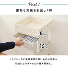 ランドリー 通常タイプ 30.5×30.5×85cm ダークブラウン