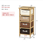 ランドリー 32×29×71cm ホワイト