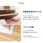 リビングコタツ クライス 85×85cm ウォルナット