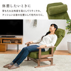 回転座椅子 62×62×46cm ブラウン