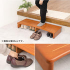 玄関踏み台 45×35×13.5cm ナチュラル