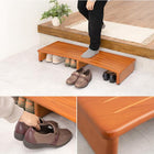 玄関踏み台 90×35×13.5cm ナチュラル