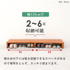 玄関踏み台 120×35×13.5cm ナチュラル