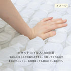 高座椅子 フットレスト 63×77×109cm ブラウン