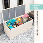 収納庫 122×56×60cm ダークブラウン