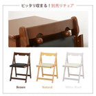 折りたたみデスク 88(45)×40×71cm ブラウン