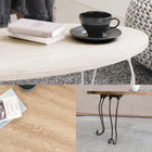 折れ脚テーブル 幅90cm 角型 90×50×33cm ブラウン