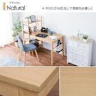 棚付デスク 120×62×120cm ダークブラウン