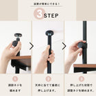 突っ張りハンガーラック KTR 70×24×187cm ブラウン