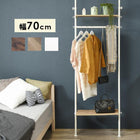 突っ張りハンガーラック KTR 70×24×187cm ブラウン