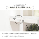 突っ張りラック 70×24×187cm ブラウン/ブラック