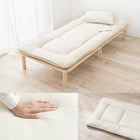 敷ふとん 100×210×8cm アイボリー