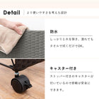 分別ごみ箱ラック 幅38cm ダークブラウン