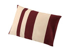 枕カバー 単品 43×63用 日本製コットン100% レッド×ベージュ