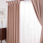 レースカーテン 2枚組 幅150 × 203 6色 × 54サイズから選べる 防炎 プライバシー