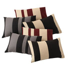 枕カバー 6枚セット 43×63用 日本製コットン100% ボーダーミックス