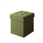 収納スツール ボックス おしゃれ スツール ベーシック生地 1人掛け グリーン