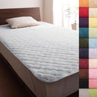 敷パッド 単品 キング 同色2枚セット 20色 コットンタオル 洗える シルバーアッシュ
