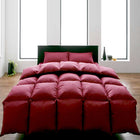 布団 8点セット ベッドタイプ シングル8点セット 抗菌防臭 9色 高機能中綿 ワインレッド