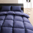 布団 8点セット プレミアム敷布団タイプ ボリューム シングル8点セット 抗菌防臭 9色 高機能中綿 ミッドナイトブルー