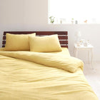 ボックスシーツ 単品 ベッド用 シングル 20色 コットンタオル カバーリング ミルキーイエロー