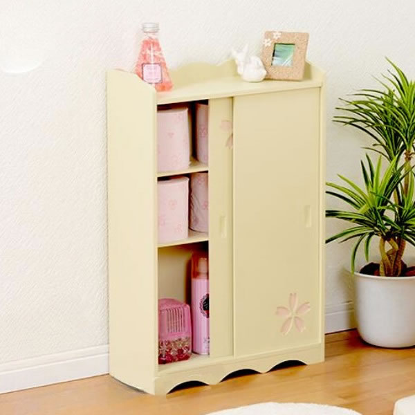 トイレラック 40×16×60cm クリーム
