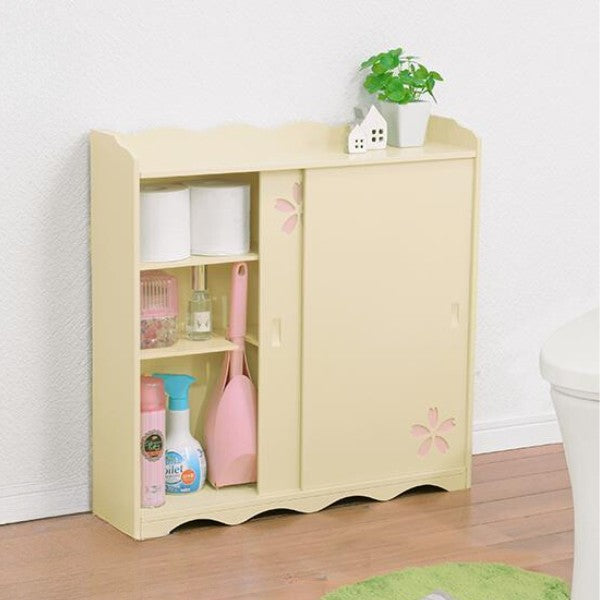 トイレラック 60×16×60cm クリーム