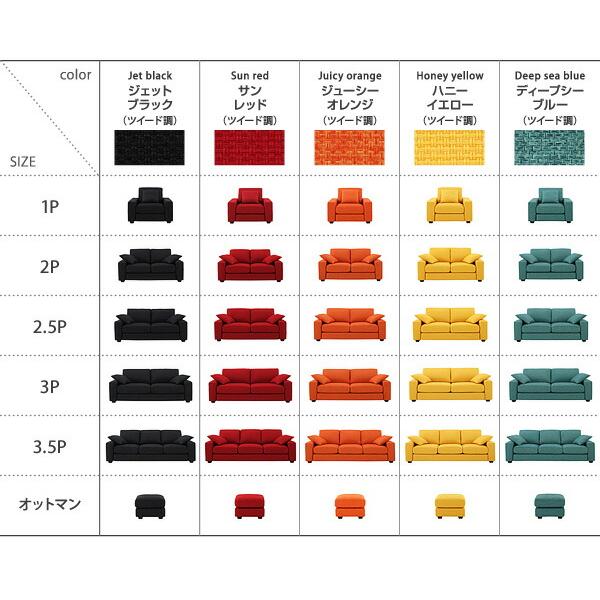 カバーリングソファ ワイドタイプ オットマン別売りカバー 20色から選べる