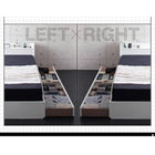 収納ベッド クイーン SS×2 フランスベッド マルチラススーパースプリングマットレス付 棚 コンセント付