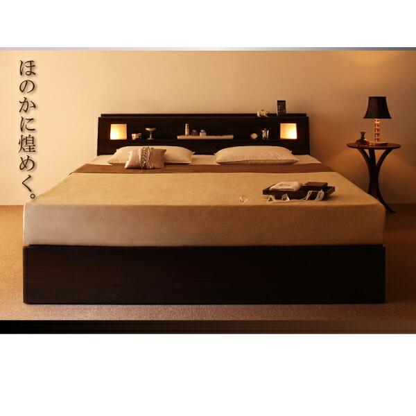 収納ベッド クイーン SS×2 フランスベッド マルチラススーパースプリングマットレス付 大型サイズ