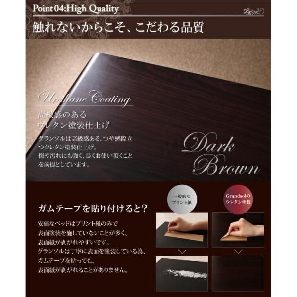 収納ベッド クイーン Q×1 大型サイズ ベッドフレームのみ