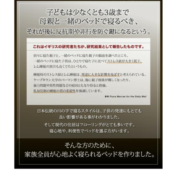 モダンデザインレザーベッド ワイドK220 S+SD ベッドフレームのみ すのこベッド