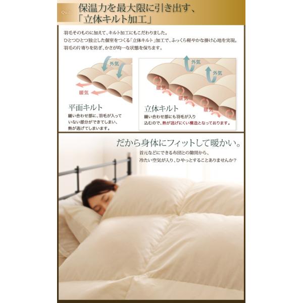 グースダウン93% キング 羽毛布団 10点セット 日本製 ウクライナ産ロイヤルゴールドラベル ベッドタイプ