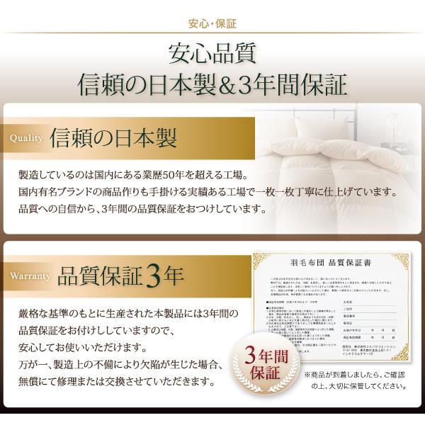 羽毛布団 8点セット 日本製 ウクライナ産ロイヤルゴールドラベル 和タイプ グースダウン93% セミダブル