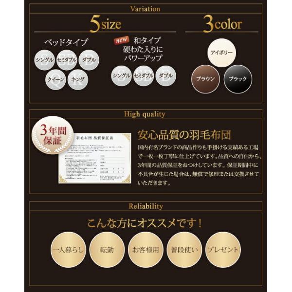 羽毛布団 キング10点セット ポーランド産グースダウン93% プレミアムゴールドラベルベッドタイプ