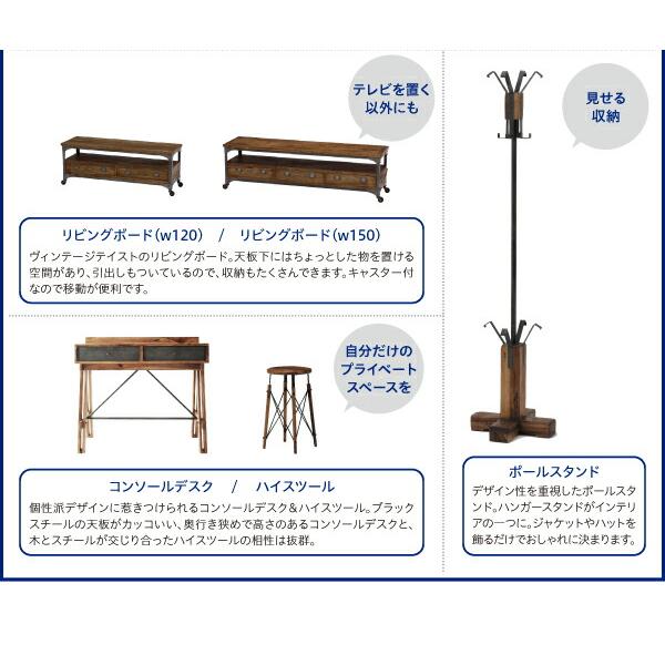 ソファ 3P 西海岸テイストヴィンテージデザインリビング家具シリーズ