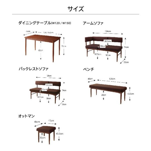 専用別売品 別売りベンチ用カバー 2人掛け