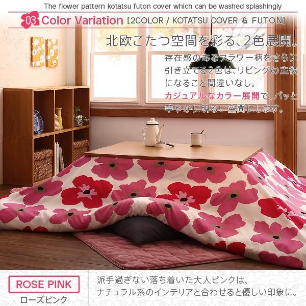 こたつ 掛布団 敷布団 2点セット カバーは別売 正方形 75×75 天板対応