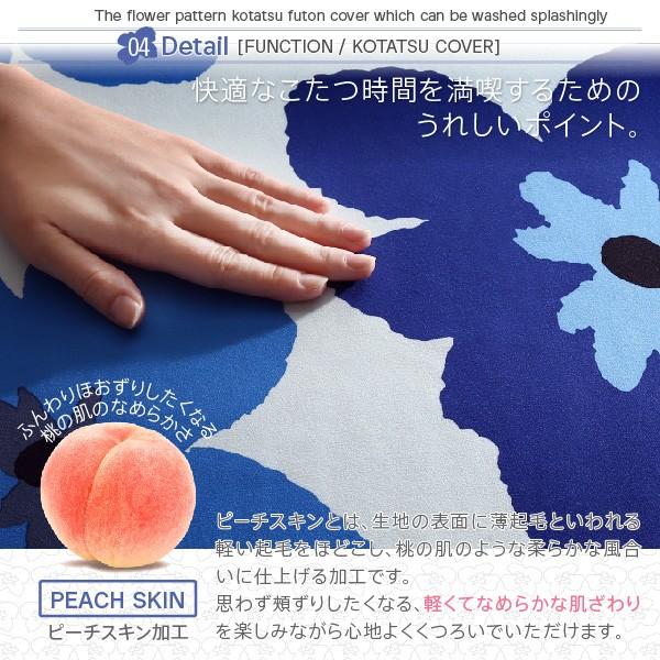こたつ 掛布団 敷布団 2点セット カバーは別売 正方形 75×75 天板対応