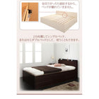 ベッド 収納 ワイド 大容量ベッド フレームのみ ワイドK200 組立設置付