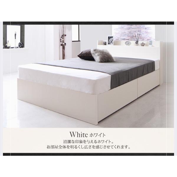 シングルベッド ベット 収納 スタンダードポケットルコイル 床板仕様 お客様組立