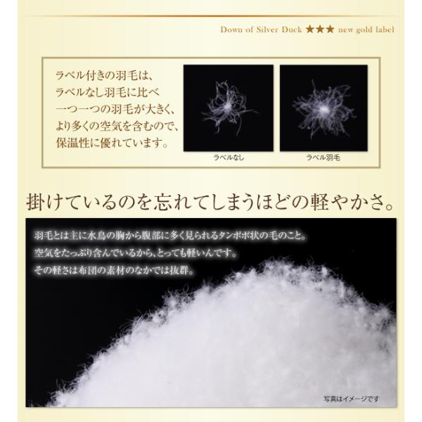 シングル 羽毛布団8点セット 日本製ダックダウンニューゴールドラベル