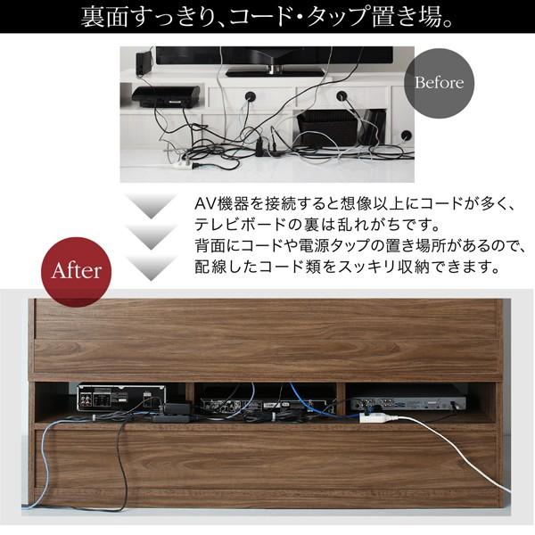 テレビボード ハイタイプテレビボードシリーズ グラスライン