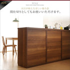 キッチンカウンター 引き出し＋食器棚 150cm 完成品 おしゃれ
