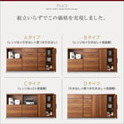キッチンカウンター 引き出し＋食器棚 180cm 完成品 おしゃれ