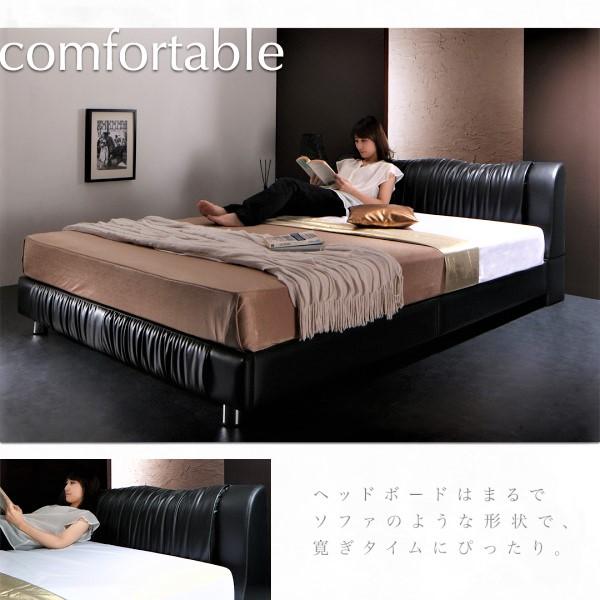 ベッド ダブル デザインベッド スタンダードボンネルコイル